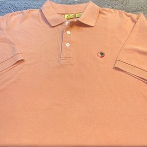 Duck Head polo style shirt, size L in peach color